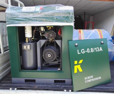 China Compressor de ar lubrificado industrial do parafuso de Rotory com refrigerar de água/unidade refrigerando de ar à venda