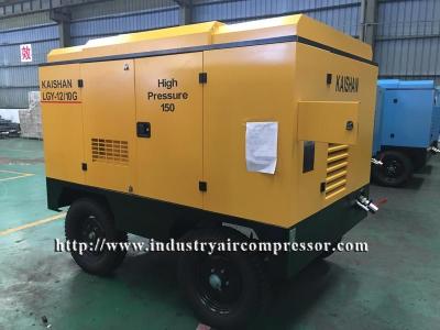 China Mobile Portable Screw Air Compressor For Mining / Water Conservancy / Transport for sale