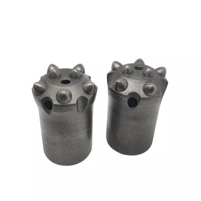 China ce Drill Rig Parts 32mm 34mm Quarries Stone Tapered Shank Hard Rock Drill Jack Hammer Button Drill Bit for sale