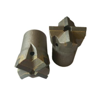China Taper Cross Drill Bit Jack Hammer Concrete Drill Bit 30mm-42mm for sale