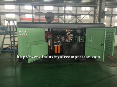China Diesel Driven Screw Air Compressor Easy Serviceability For Water Well Drilling Rig for sale