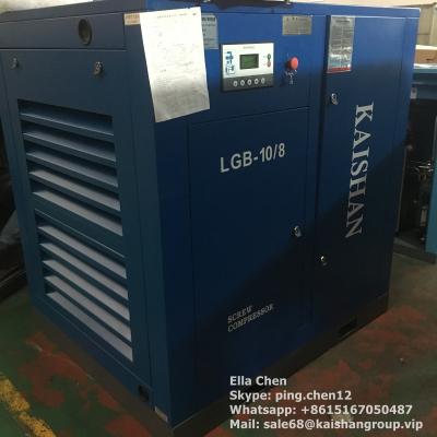 China 350 Cfm 116 Psi A/C Power Screw Type Air Compressor LGB-10/8 380V 410V 55KW for sale