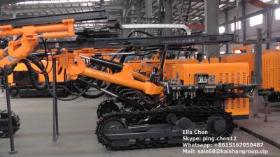 China Raupen-Bohrloch Oberflächen-DTH Rig Machine Drilling Rig Equipment für Granit bohrend zu verkaufen