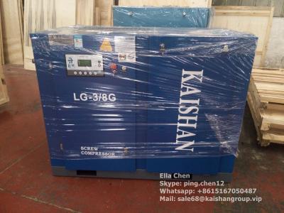 China Compressor de ar elétrico estacionário conduzido de acoplamento 106 HP Cfm/18.5KW/25 do parafuso à venda