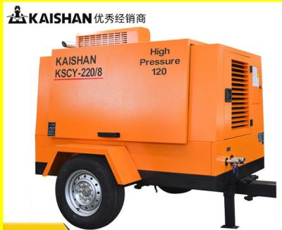 China Compressor de ar de alta pressão do parafuso do motor 75HP diesel à venda