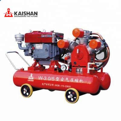 China High efficiency diesel piston air compressor for  YT24 Air Leg jack hammer for sale
