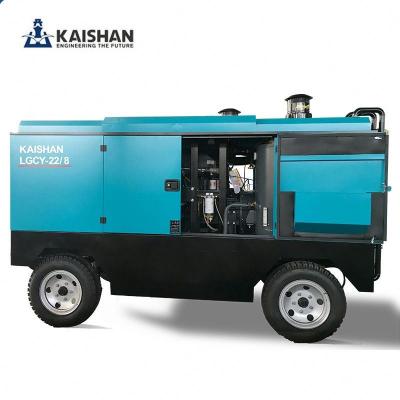 China LGCY Unipolar Compression Diesel Air Compressor Truck Mounted Cummins 260HP for sale