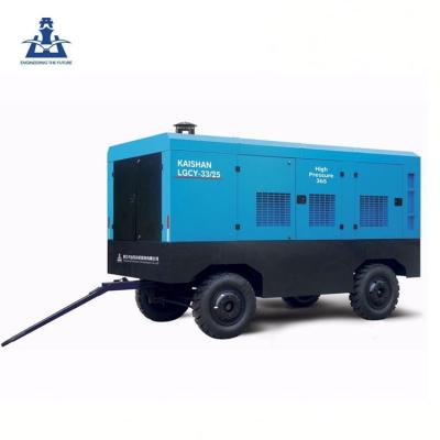 China 33m³/Min 2.5Mpa Diesel Air Compressor LGCY Two Pole Compression LGCY33/25 for sale