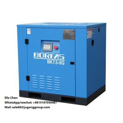 China BK7.5-8G Air cooling AC Power Screw Air Compressor 3PH For Industry for sale