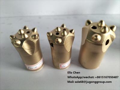 China Gold Mine Dth Drill Rig Parts 32mm 7 Degree Taper Button Bit for sale