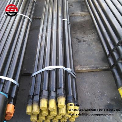 China Forging Drill Rig Parts Mining Water Well Dth Drill Rods Diameter 76mm 89mm 102mm for sale