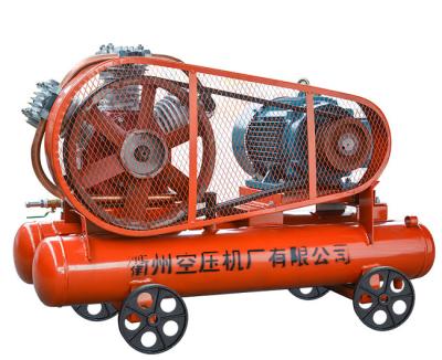 中国 ジャックのハンマーのためのディーゼル機関の坑内空気の圧縮機を含むKaishan W-3.2/7 販売のため