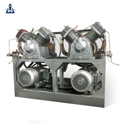 China 4*15KW 30 Bar 170CFM Electric Piston Belt Air Compressor For Bottle Blowing for sale
