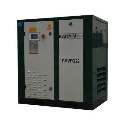 China Compresor de aire sin aceite del tornillo variable de dos fases de la velocidad del P.M. VSD para médico en venta