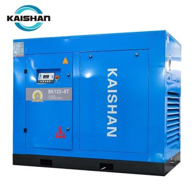 China High Efficiency 170HP 132kw Oilless Industrial Screw Air Compressor 380V For Tunnel Engineering for sale
