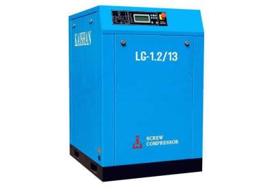 China Hheavy duty industrial screw air compressor with low vibration 1.2³  13 bar 11kw for sale