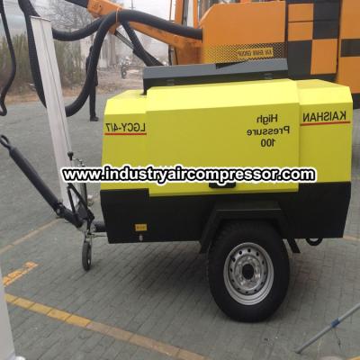 China Economical miniature portable screw air compressor For building construction LGCY-4/7 for sale