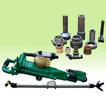 China Mini pneumatisches Felsenbohrgerät für Straßenbau-/Pressluftbohrerhammer 604 Millimeter YO24 zu verkaufen