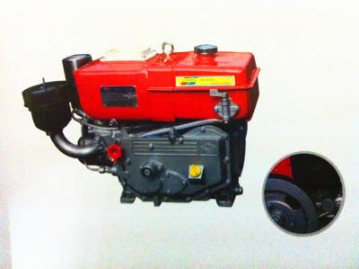 China Small high speed single cylinder 4 stroke diesel engine water cooling 8hp R180 for sale