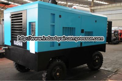 China 220V - 380V portable diesel powered Air compressor screw  type 33 / 35 33m3/min 3.5MPa for sale
