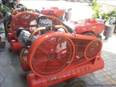 China 22HP wear resistant  portable diesel piston air compressor high volume for sale