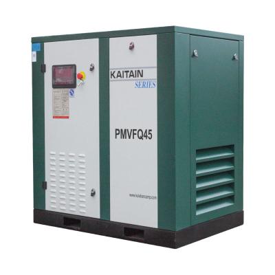 China Two Stage Compress Screw Air Compressor 45KW 60HP Variable Speed for sale