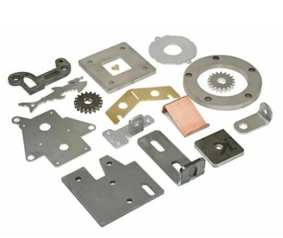 China Spinning Custom Metal Stamping Parts Laser Machining For Light for sale