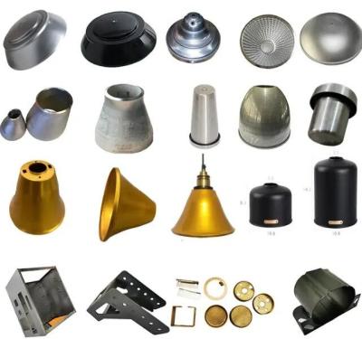 China Partes de fiação de metais da indústria leve Componentes metálicos de chapa de alumínio personalizados à venda