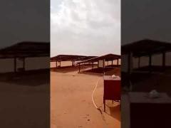 Veikong hybrid solar pump controller 40hp 30kw  project in sudan