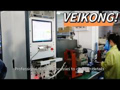 VFD factory environment and testing process