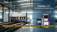 VEIKONG Variateur de fréquence fonctionnant avec CT dans une usine de découpe d'acier en Turquie
