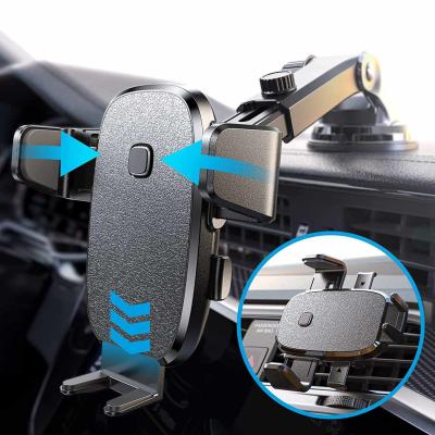 China Military Grade Shockproof Car Dashboard Phone Mount 16cm Multifunctional for sale