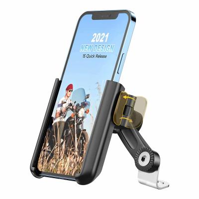 China Tenedor anti de Iphone de la prenda impermeable del soporte del teléfono de la moto de la sacudida de RoHS para la motocicleta en venta