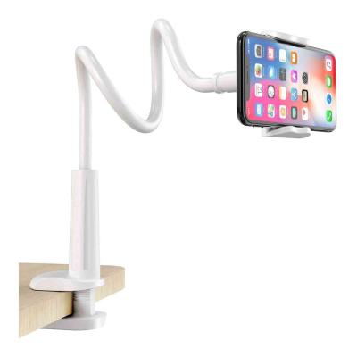 China Flexible Arm 70cm Extra Long Gooseneck Phone Holder For Bed for sale
