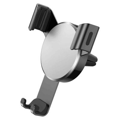 China 360 Degrees Rotation Air Vent Mount Phone Holder Auto Lock Gravity 85mm for sale