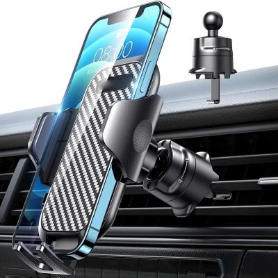 China Ultra Stable Vertical Air Vent Phone Holder Custom Logo Universal 10.9cm width for sale
