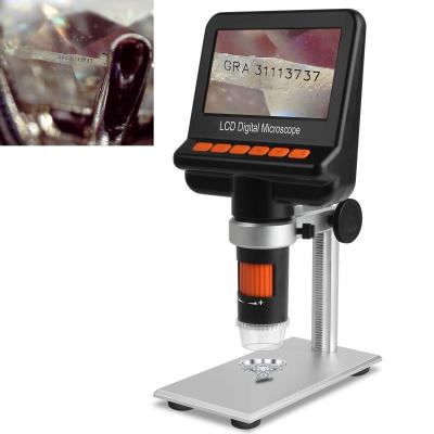 China Gemological Microscope Digital Lcd 110mm Usb Microscope With Screen for sale