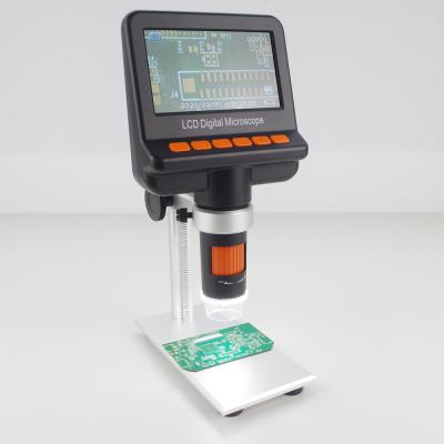 中国 LCD 250x Handheld Portable Digital Microscope 5MP Coin Camera Microscope 販売のため