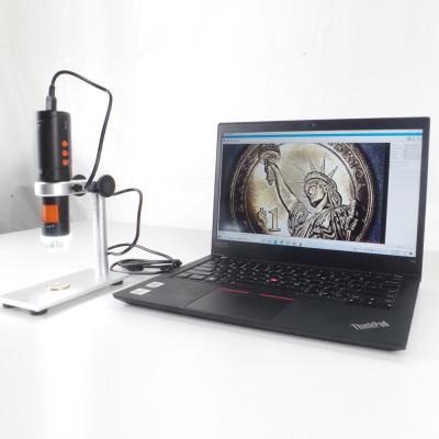 China Microscópio da câmera do PC da luz da polarização do microscópio de WiFi 200x USB Digital à venda
