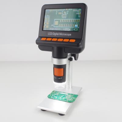 China Microscópio Handheld do LCD Digital da mineralogia para o polarizador do reparo do PWB à venda