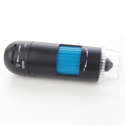 China 2M Pixels Digital UV Light Microscope Ultraviolet 200x For Skin Hair Inspection for sale