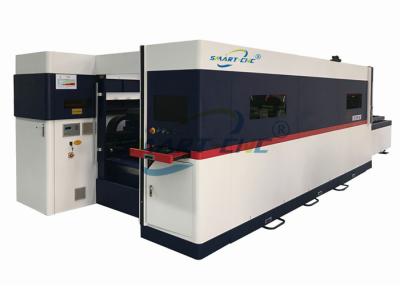 China IPG-Faser-Laser, der Ausrüstung 1000W 2000W 3000W, 4000W Länge der Volldeckungs-1500mm der Breiten-3000mm schneidet zu verkaufen