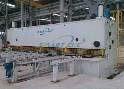 China estrutura soldada de corte da máquina da guilhotina do CNC de 6000mm aço inteiro à venda