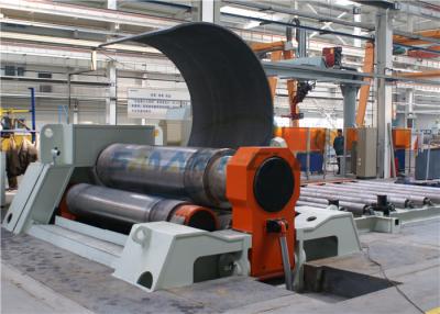 China Largura de grande resistência de dobra da máquina de rolamento 3000mm da placa da proteção da sobrecarga à venda