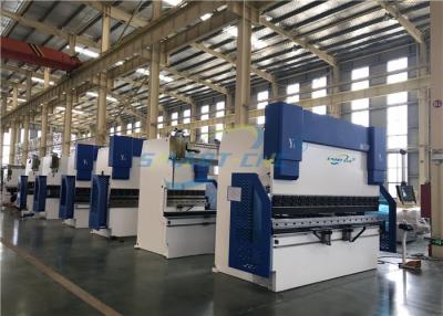 Cina Elettro tonnellata sincrona idraulica 3200 degli assi 100 del freno 4 della stampa di CNC del servo in vendita
