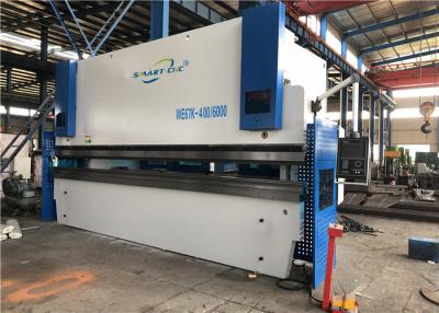 China 400 máquina del freno de la prensa hidráulica del CNC de la tonelada 6m con el piso plano ninguna fundación en venta