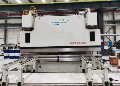 China Marco de puerta 500 longitud de doblez del freno 6000m m de la prensa del CNC de la tonelada con 7 AXIS en venta