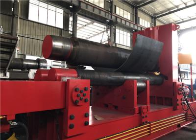 China Operação segura de dobra da movimentação hidráulica do CNC da máquina de rolamento da placa da eficiência elevada à venda