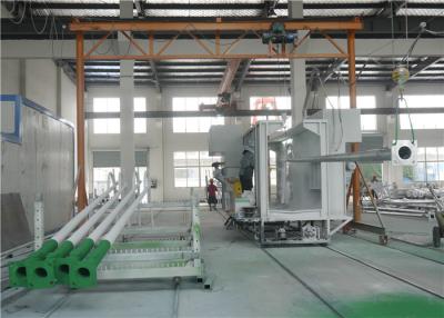 China Electrostatic 14M Spraying Production Line Street Light Pole Painting for sale