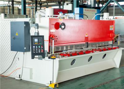 China QC12K Hydraulic Swing Beam Shearing Machine For 6mm Sheet Cutting for sale